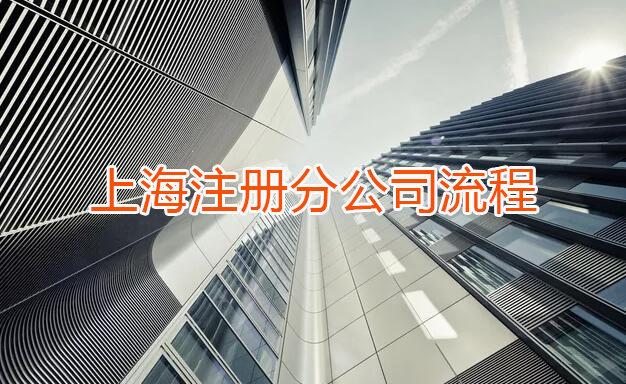 上海注册分公司流程是怎样的？